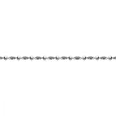 Lady's Sterling Silver Necklace Length 30